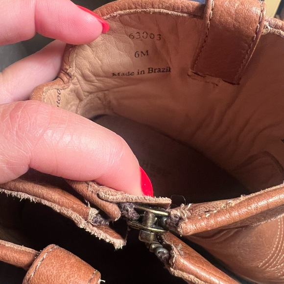 WORN ONCE - Music City Lucchese Wedge Boots - Picture 5 of 6